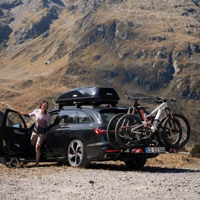 ATERA GENIO PRO ADVANCE CYKELHOLDER BLACK til 2 cykler