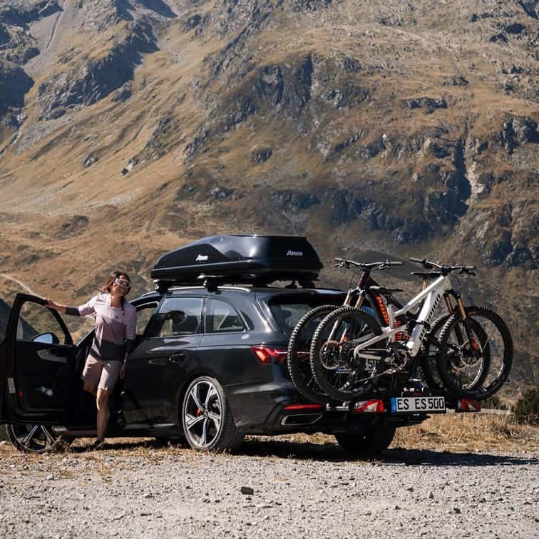 ATERA GENIO PRO ADVANCE CYKELHOLDER BLACK til 2 cykler