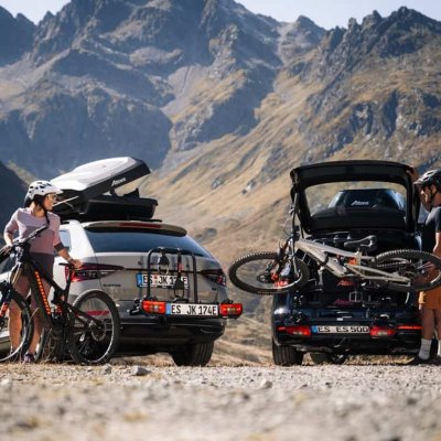 ATERA STRADA E-BIKE DK BLACK cykelholder til 2 cykler