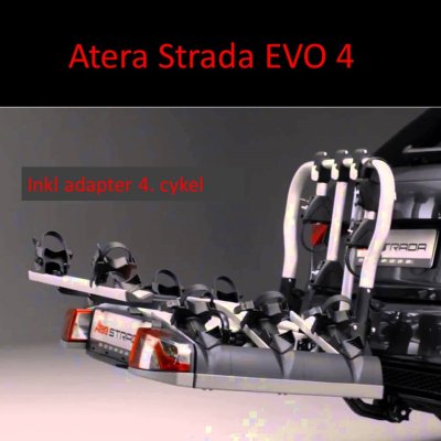 ATERA STRADA EVO 4 cykelholder til 4 cykler