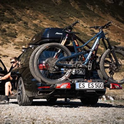 ATERA GENIO PRO ADVANCE CYKELHOLDER BLACK til 2 cykler