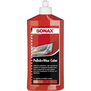 Sonax Polish og Voks Colour rd 500 ml. (XUX)