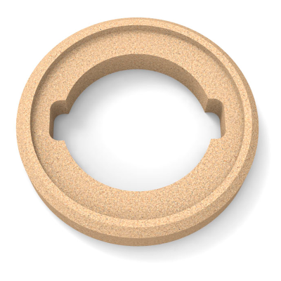 H�jtalerring i MDF til diskant outer 12 cm med fors�nkning - 1 stk