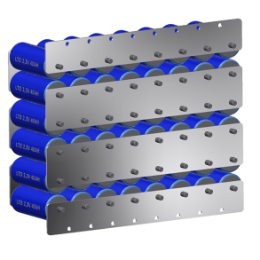 DBVox Sammenkobling af 48 stk. LTO batterier 