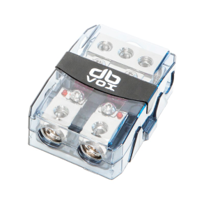 DBVoxMANL Mini ANL sikringsholder/ Fordelerblok - 3 ind og 2 ud