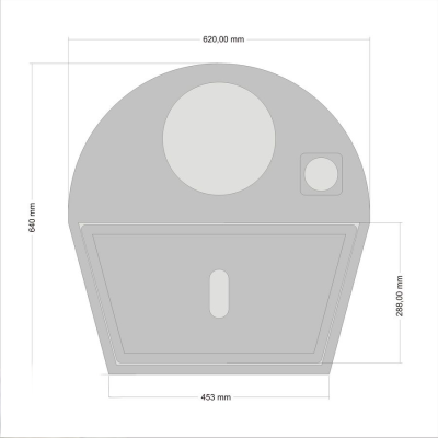 Subwoofer kabinet til 10