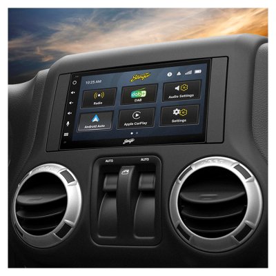 Stinger IE268E Appradio med tr�dl�s Apple Carplay og Android Auto