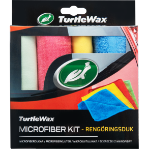 Turtle Mikrofiberklude 4 stk. i pakke