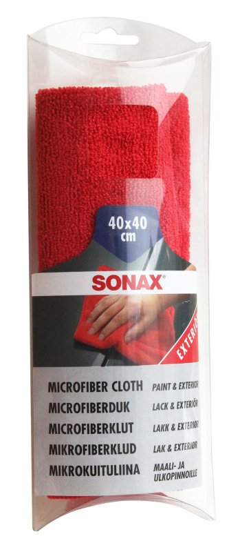 SONAX MICROFIBERKLUD EXTERIR 40 x 40 cm
