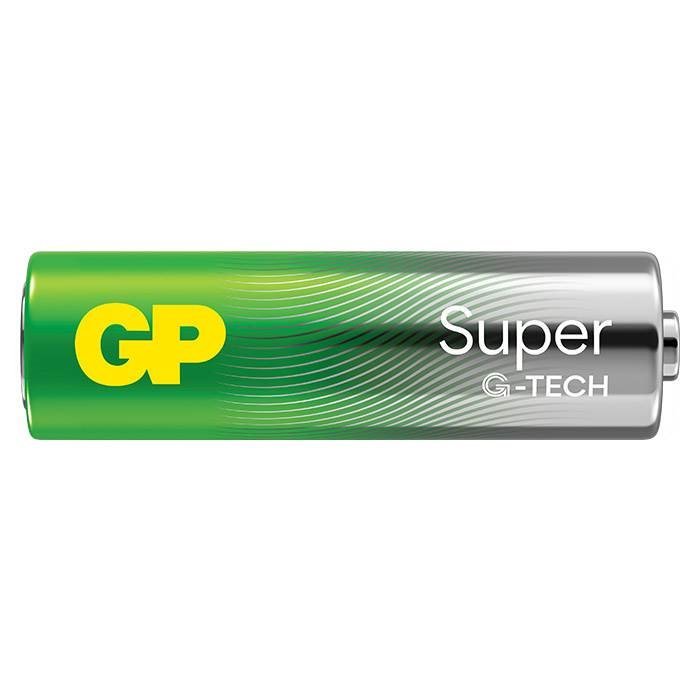 GP Super Alkaline AA-batteri 15A/LR6 4 stk