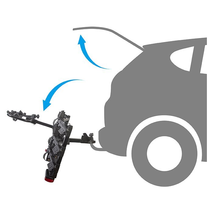 Buzzrack Scorpion Lite cykelholder til 3 El-cykler