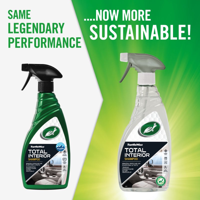 Turtle Total Interir Shampoo 500 ml.