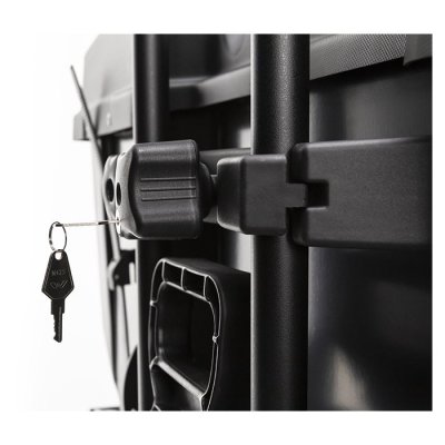 Menabo Mizar bagageboks 300L sort m/ cykelholder