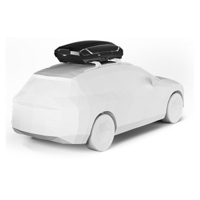 Thule Motion 3 M black glossy tagboks 400 liter 175x84x44 cm