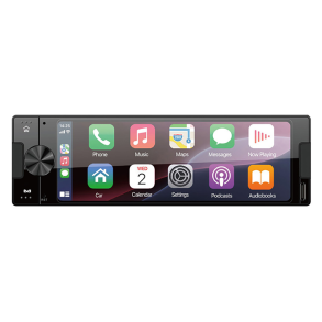 Ampire 1-DIN sk�rm med tr�dl�st CarPlay & Android Auto