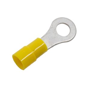 Kabelsko m/ je 6 mm. gul 10 stk.