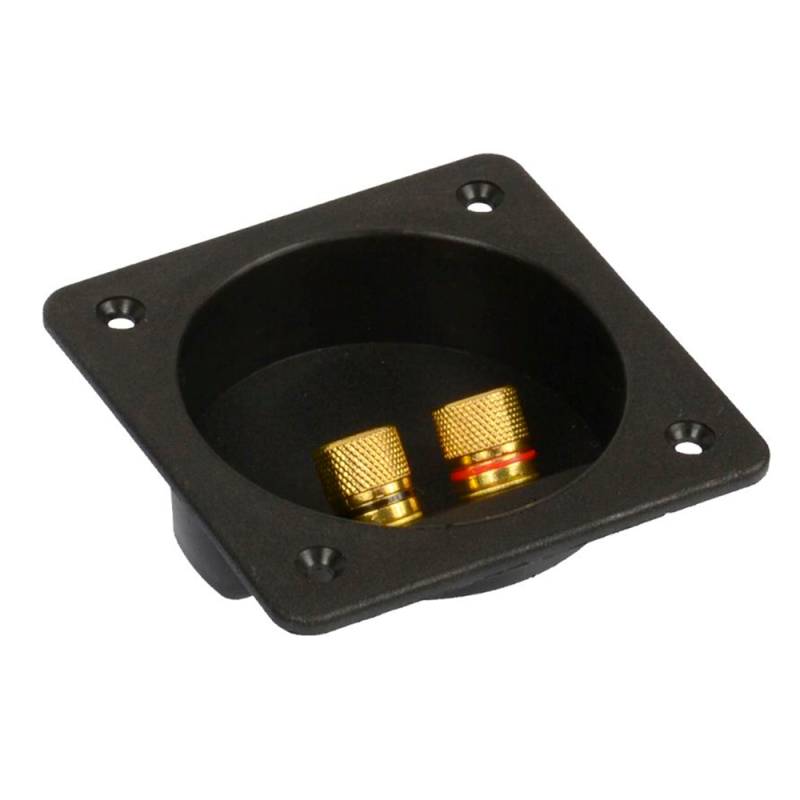 Hjtaler terminal til kabinet enkelt spole