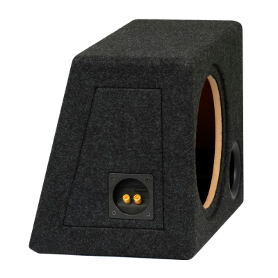 Subwoofer kabinet i MDF portet skr� 10