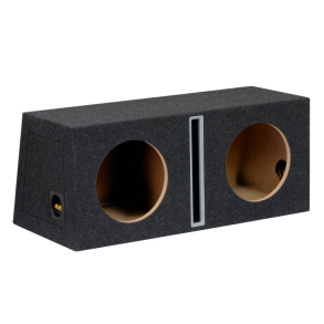 Subwoofer kabinet i MDF portet tunnel skr 2 X 10