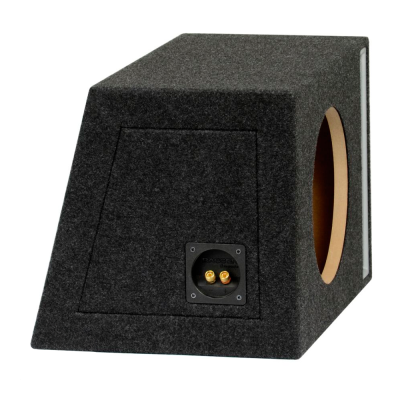 Subwoofer kabinet i MDF portet tunnel skr� 10