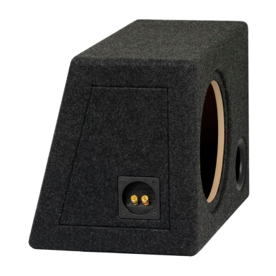 Subwoofer kabinet i MDF portet skr� 10