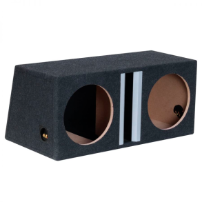 Subwoofer kabinet i MDF portet tunnel skr 2 X 12