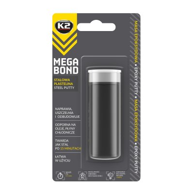 K2 MEGA BOND 40 gram - 2 komponent epoxy masse der bliver st�rk som st�l