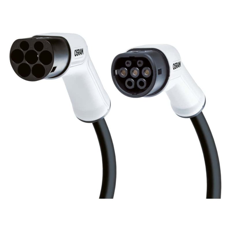 OSRAM LADEKABEL TYPE 2 22KW 5M TIL ELBIL