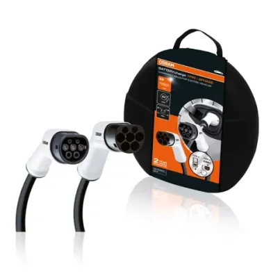 OSRAM LADEKABEL TYPE 2 22KW 5M TIL ELBIL