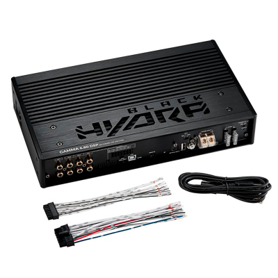 Black Hydra Gamma 6.80 DSP Forst�rker m/APP 6 kanals 960 watt i 4 ohm - Klasse D