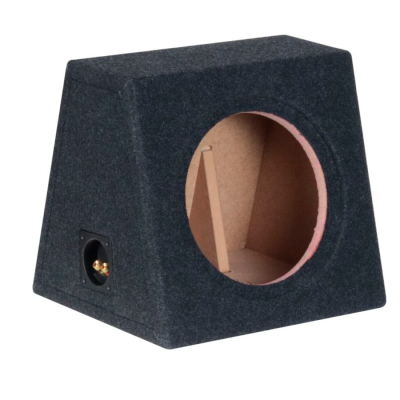Subwoofer kabinet i MDF lukket skr� 10