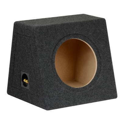 Subwoofer kabinet i MDF lukket skr� 10