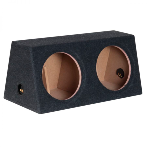 Subwoofer kabinet i MDF lukket skr 2 X 12