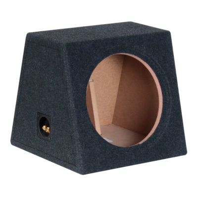 Subwoofer kabinet i MDF lukket skr� 12