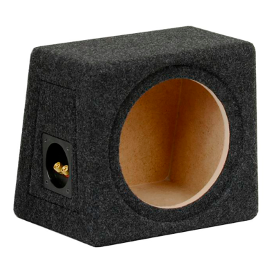 Subwoofer kabinet i MDF lukket skr� 8