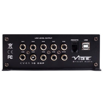 CVEN10DSP 10 kanals DSP RCA m/APP & Bluetooth