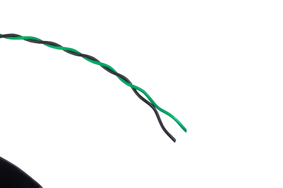 Vibe Twisted h�jtalerkabel gr�n 2 x 0,50 mm2 s�lges l�bende meter