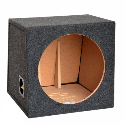 Subwoofer kabinet i MDF lukket skr� 12