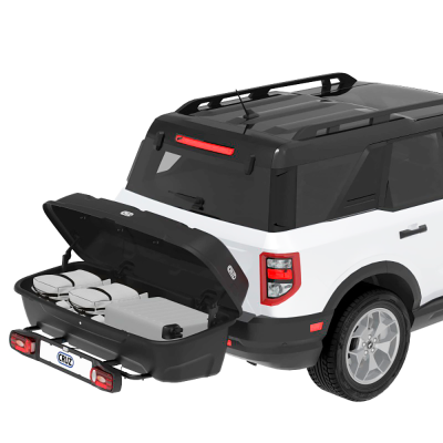 CRUZ Sector 400NT/Docko - Anh�ngerboks bred m/EU platform lynkobling til anh�ngertr�kket - 400 liter