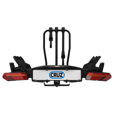 CRUZ AXLER EU Cykelholder til anh�ngertr�k - Til 3 EL cykler - Sammenklappelig