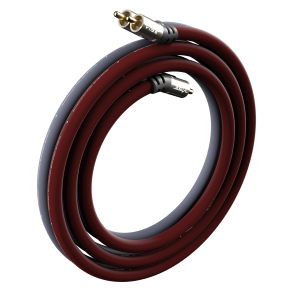 CVEN RCA Phono kabel 3 meter trippel afsk�rmet - guld belagte stik - HIGH END