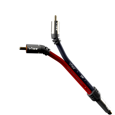 CVEN RCA Phono Y kabel 0,4 meter - 1 stk trippel afsk�rmet - b�de han og hun - guld belagte stik - HIGH END