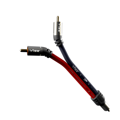 CVEN RCA Phono Y kabel 0,4 meter - 1 stk trippel afsk�rmet - b�de han og hun - guld belagte stik - HIGH END