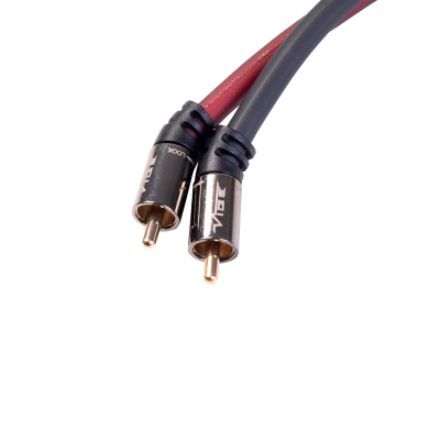 CVEN RCA Phono Y kabel 0,4 meter - 1 stk trippel afsk�rmet - b�de han og hun - guld belagte stik - HIGH END