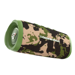 Cerwin Vega VMCAMO Mini Bluetooth h�jtaler i Army gr�n 0,6 kg