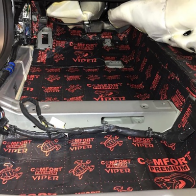 Comfort Mats Viper lydd�mpning (3 mm) 500 X 700 mm. 1 stk.