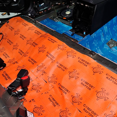 Comfort Mats Raptor Lydisolerende m�tte (4 mm) 480 X 700 mm. 1 stk.