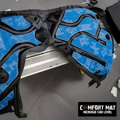 Comfort Mats Blockshot Gen 2 Lydisolerende m�tte (8 mm) 480 X 700 mm. 1 stk.