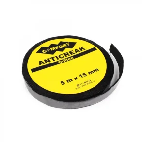 Comfort Mats Grillon tape elimerer knirkende lyde (1,6 mm. tyk) 15 X 5000 mm. 1 stk.