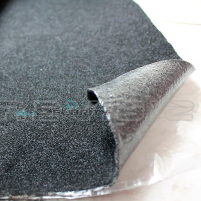 Comfort Mats stof med lim til subwoofer kassen i sort 1,5 X 1 meter - S�lges lb. meter